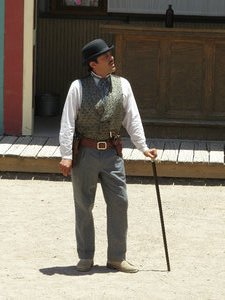 Part of the OK Corral Re-enactment
