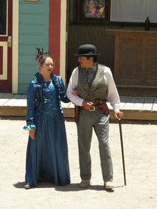 Part of the OK Corral Re-enactment