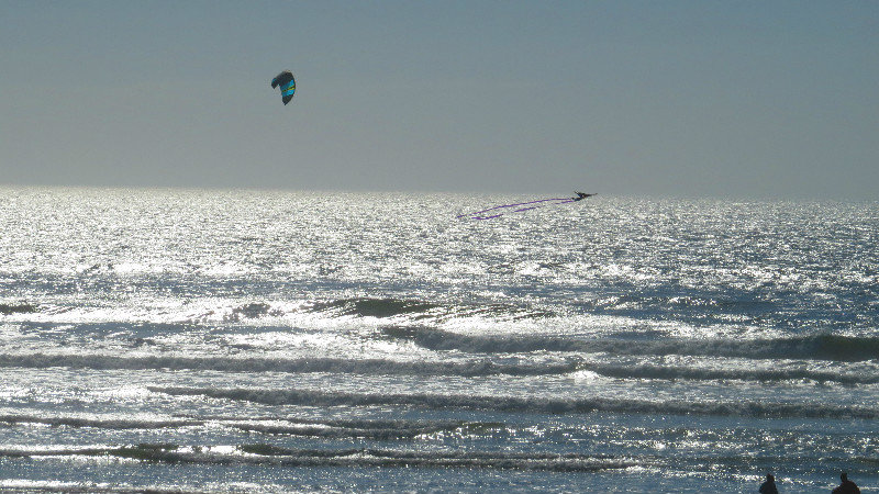 Kite Flying Nye Beach