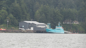 Fishing Boat Pointed out from the "Deadliest Catch" TV Series - They Come Here For Repairs