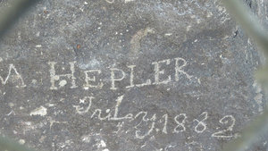 Where Pioneers would Carve their Names