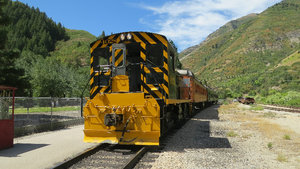 After Arriving in Provo Canyon the Engine is Switched to the Other End of the Train