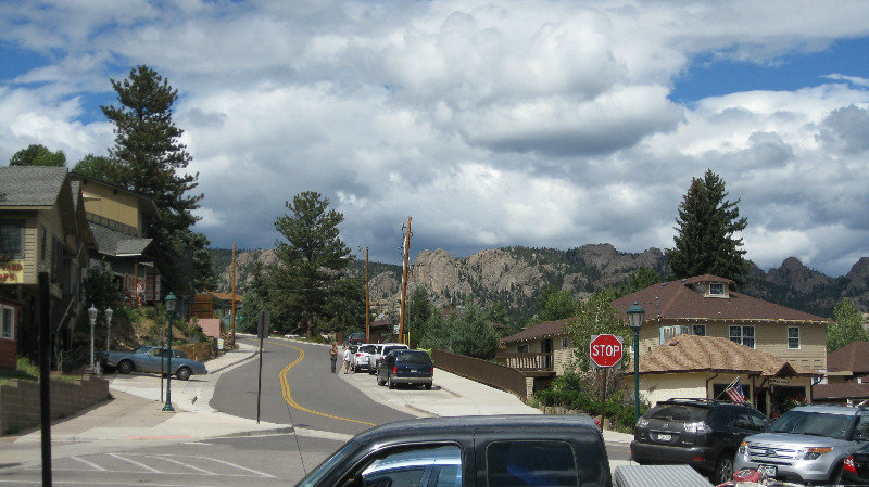 In the Afternoon we Returned to Estes Park for Lunch