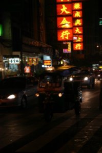 CHina town at night