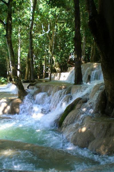 Waterfall in Luang Prabang