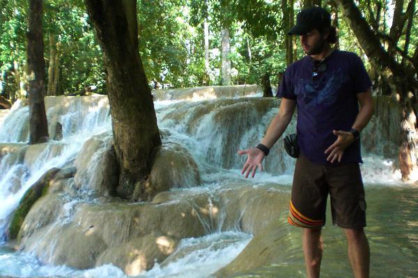 Waterfall in Luang Prabang