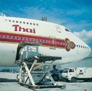 L'aereo della Thai