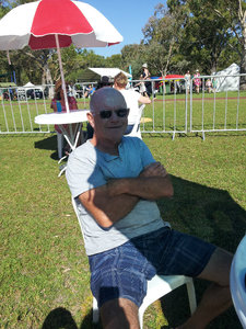 chilling at swan river fete