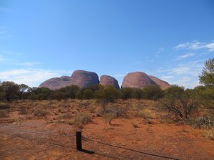 Olgas from the car park