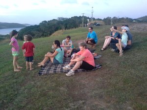 Picnic time on Green Hill
