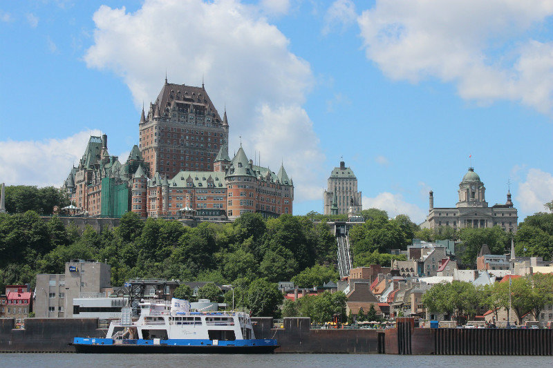 Chateau Frontenac in Old Quebec