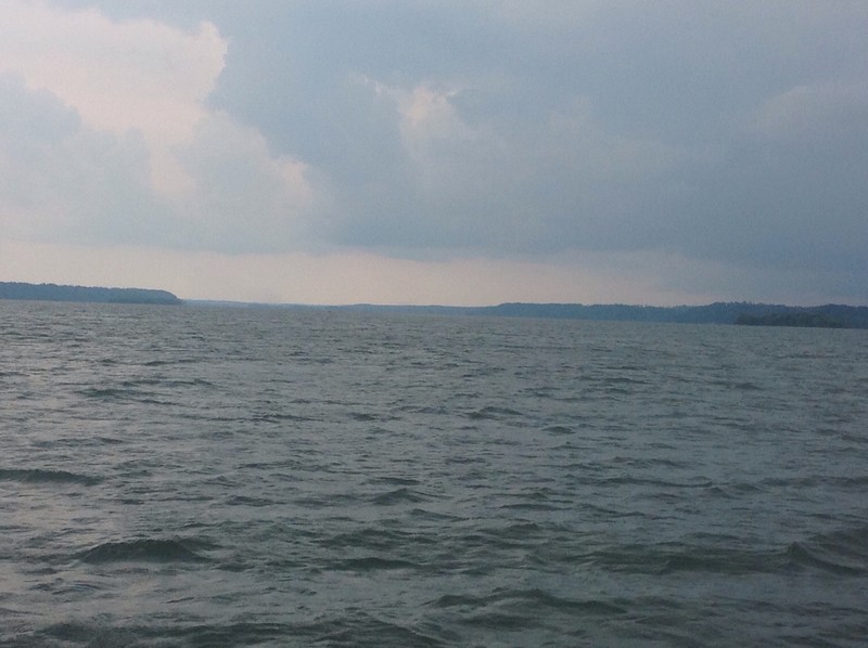 Ominous weather on Kentucky Lake