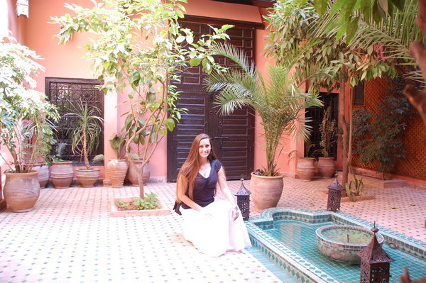 Courtyard of the Riad