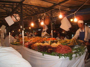 Food stall on La Place