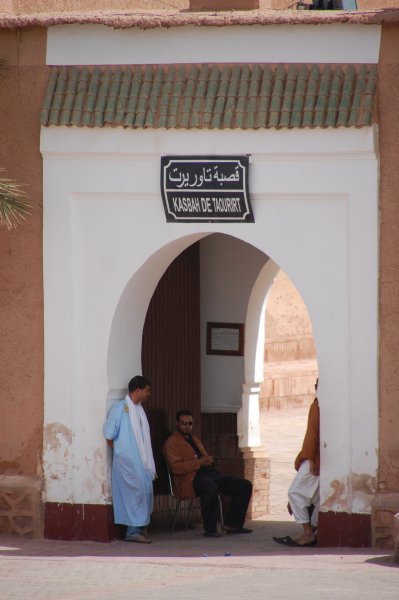 Entrance to the Kasbah Taourit