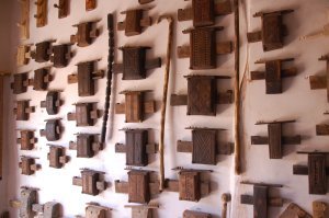 Kasbah wooden locks