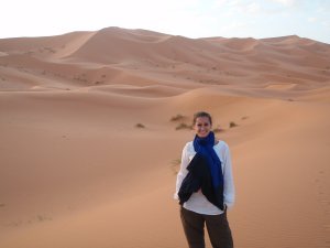 Laure in the dunes