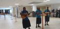 L'accueil des Fidjiens à l'aéroport