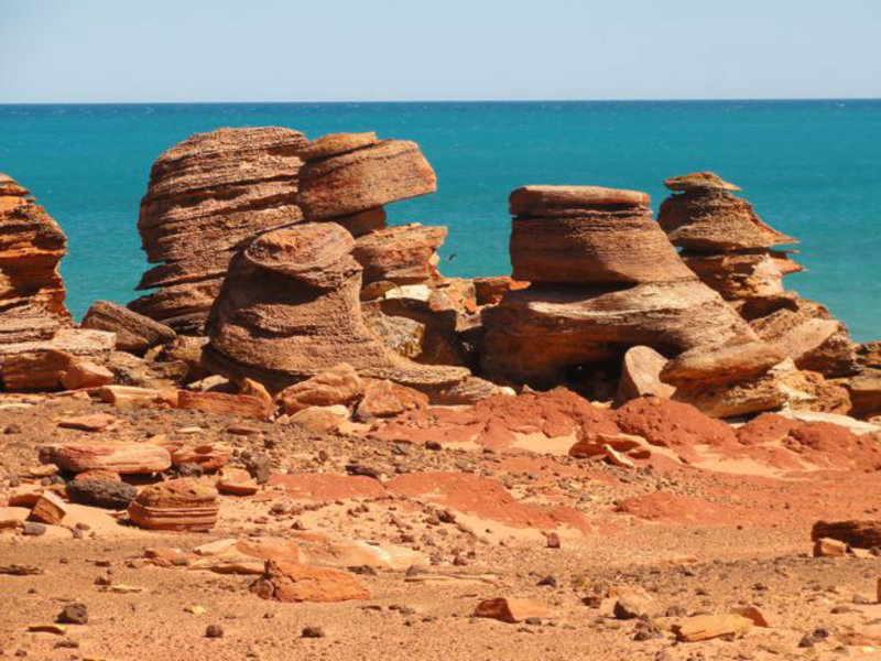 Broome Rock Formations