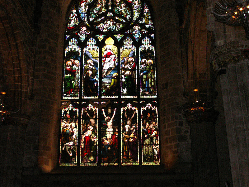 Inside St Giles' Cathedral