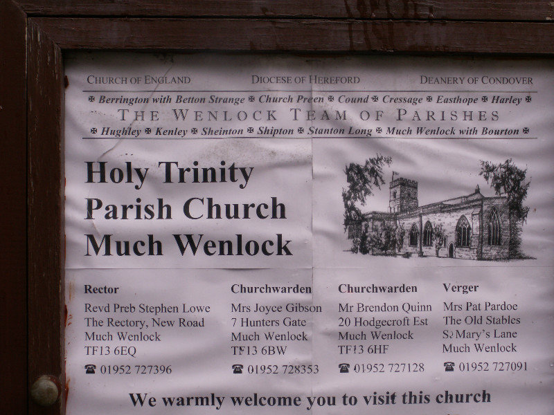 Holy Trinity Much Wenlock