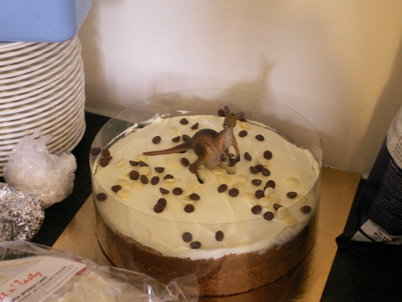 Cake with a Kangaroo 