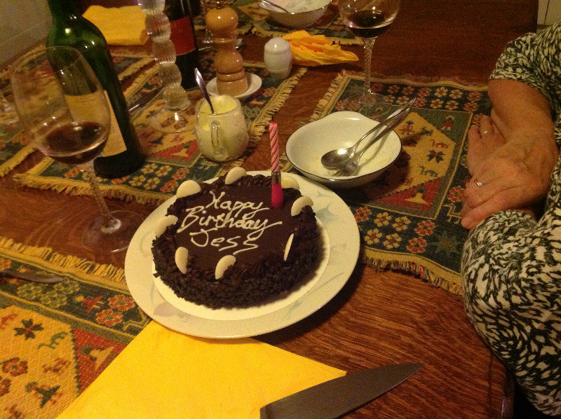 Birthday cake for Jess