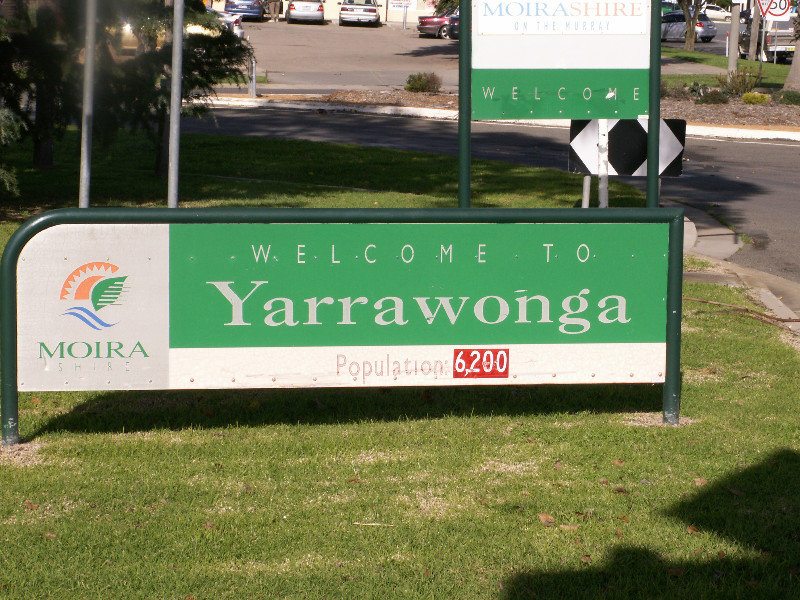 Arrive at Yarrawonga