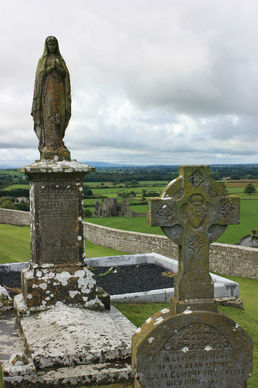 A Graveyard upon a hill