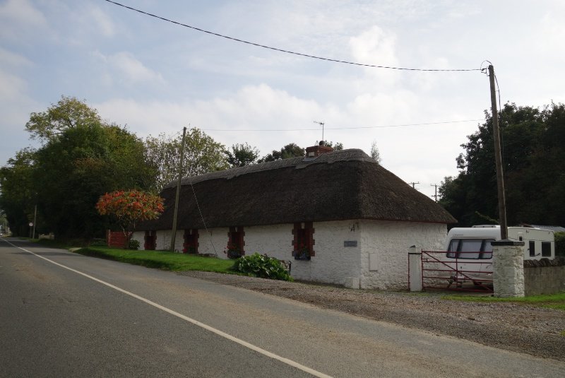An Irish thatched cottage
