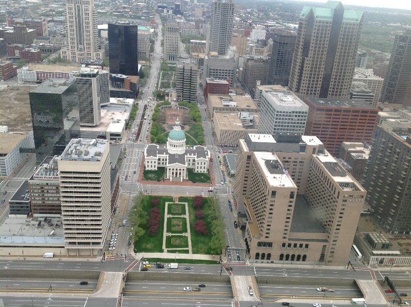 View from the top of Arch
