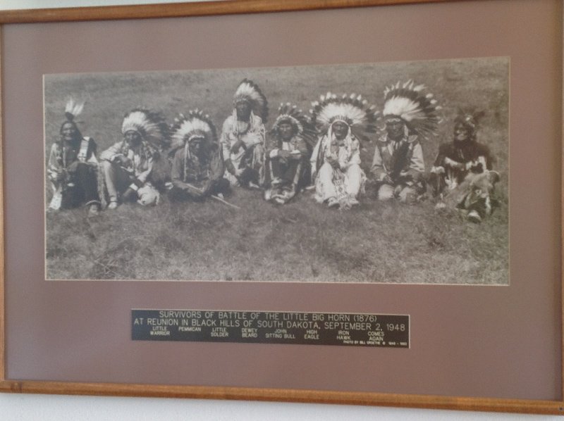 Picture of surviving chiefs of Little Bighorn