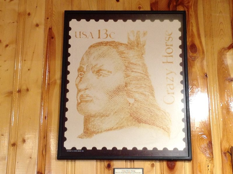 Picture of postage stamp of Chief Crazy Horse