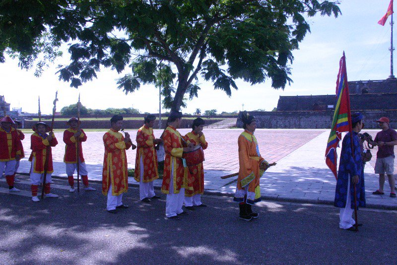 Procession at the Citadel