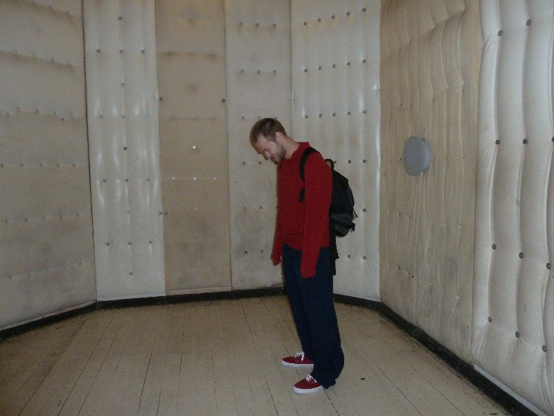 A padded cell in Melbourne Gaol