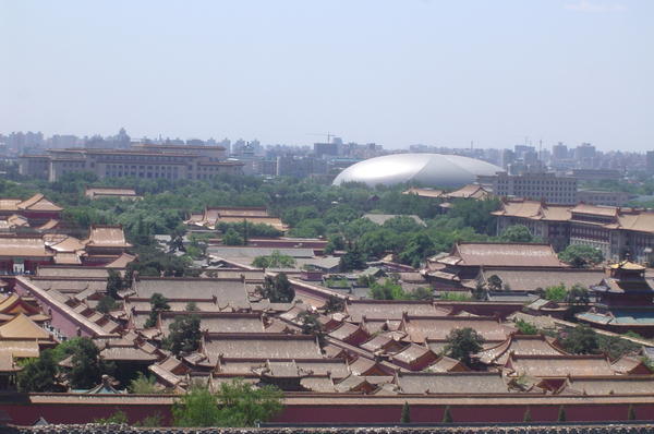 View of the Forbidden Place from Jingshan Park