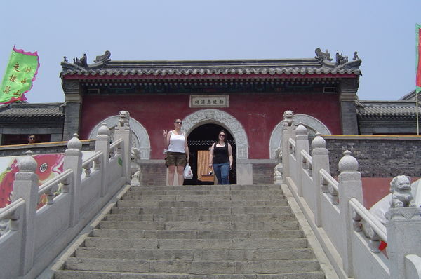 Temple at the top