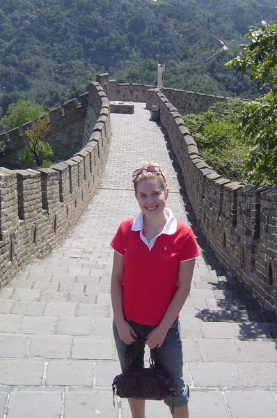 Me!  on the Great Wall of China!
