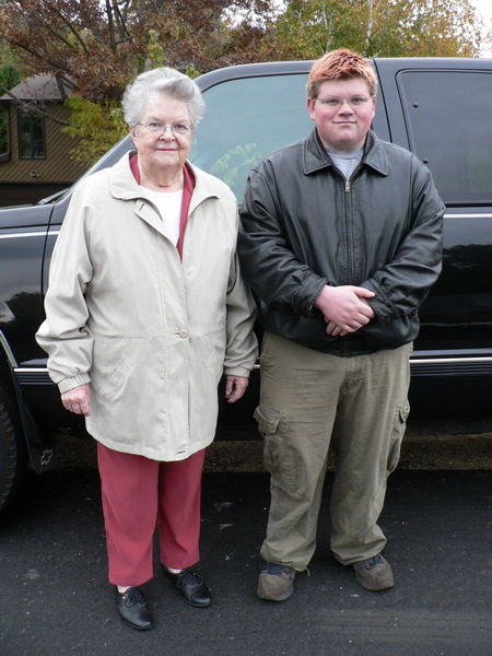 Grandma and Reid, 2005