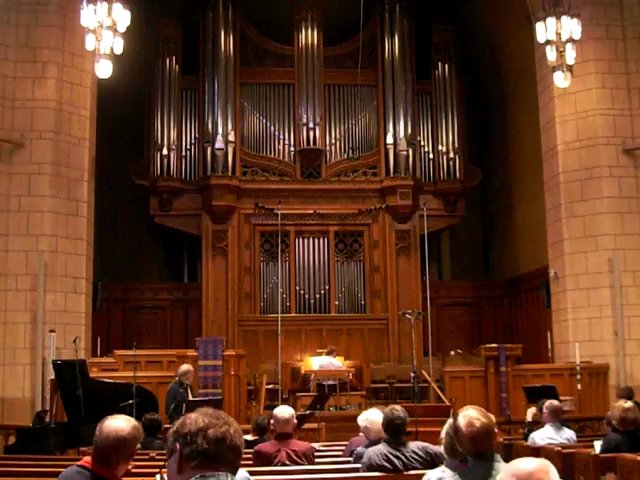 Organ at United Methodist Church
