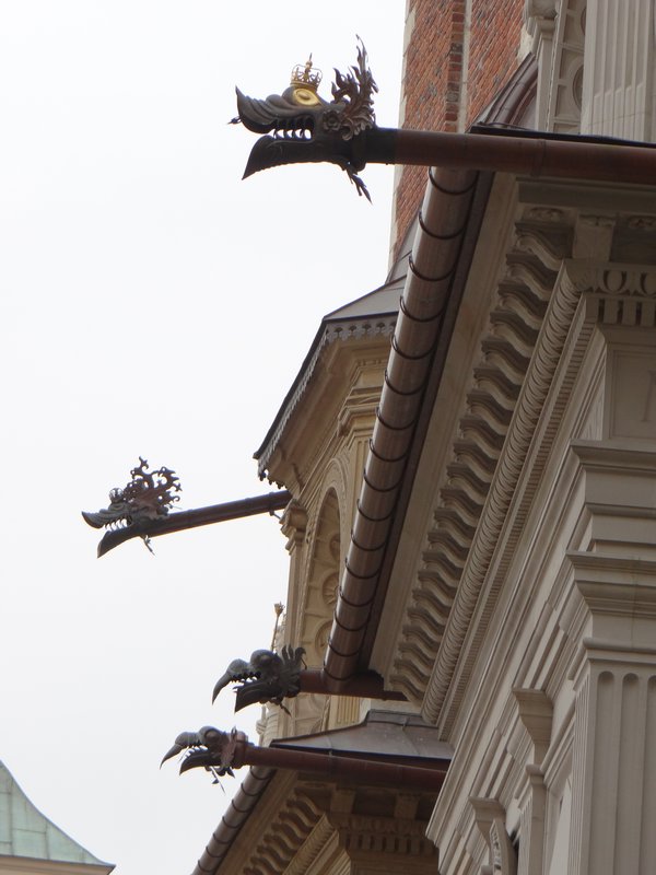Dragon Rainspouts in Prague
