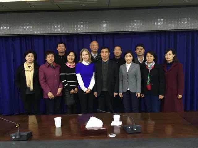 Reunion with former trainees in Luoyang, China