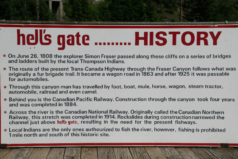 Hell's Gate History