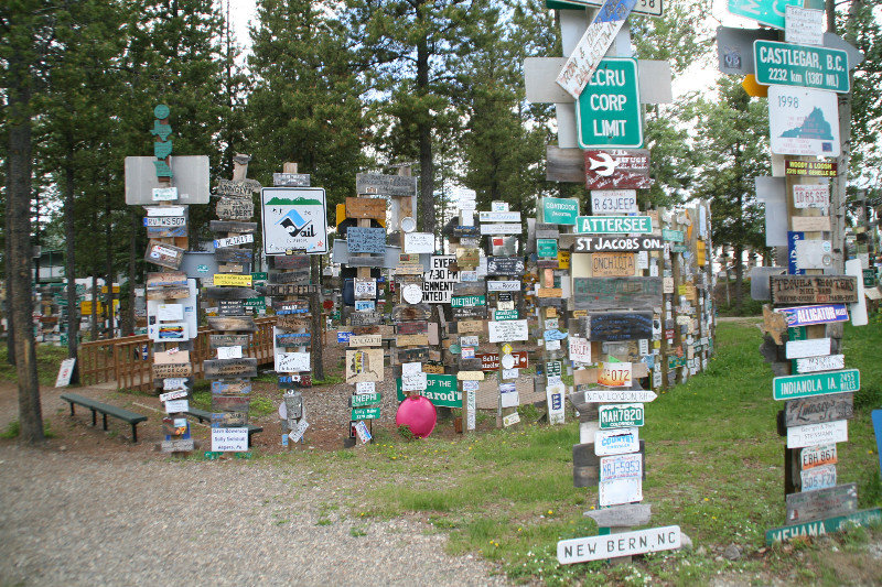 Sign Post Forest 2