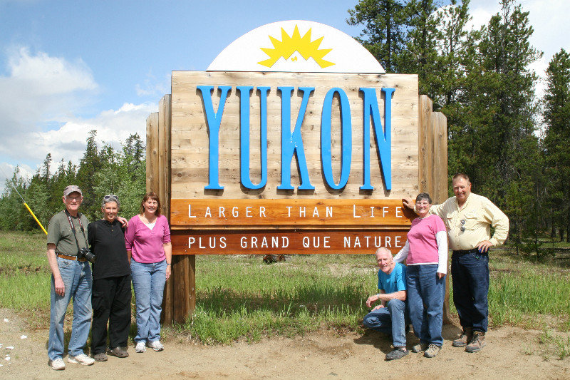 We made it - Yukon Territory