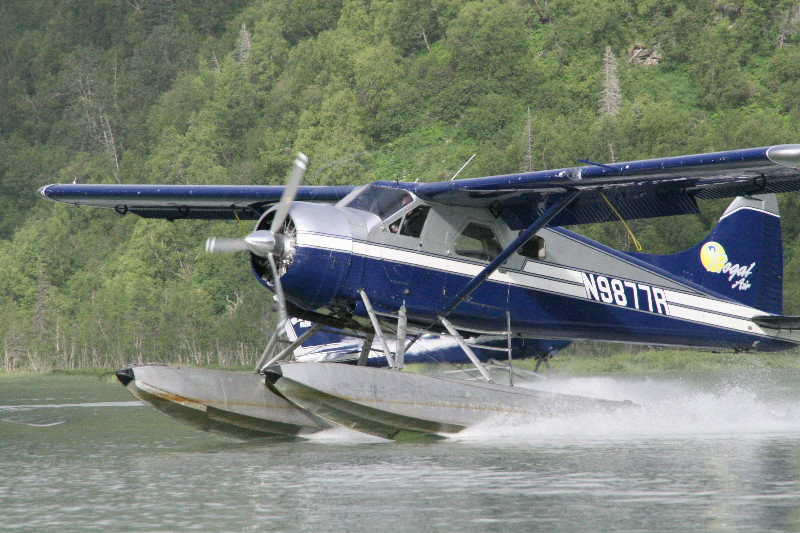 Other plane landing on Big Lake