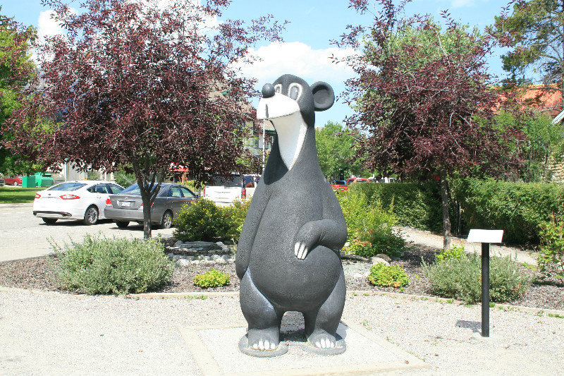 Jasper the Bear - town mascot