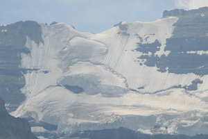 Victoria Glacier at end of Lake Louise