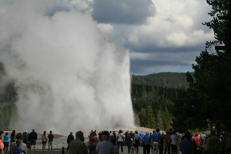 Old Faithful - another view