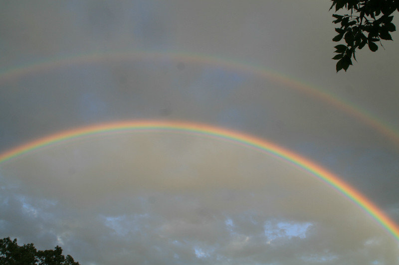 Double Rainbow 180 degrees
